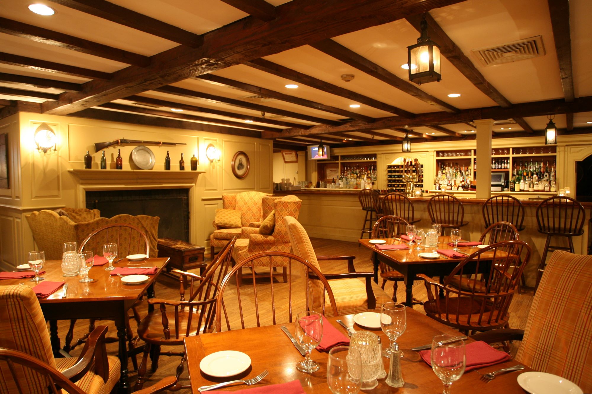 Ebenezer’s Tavern at the Publick House in Sturbridge, Massachusetts.