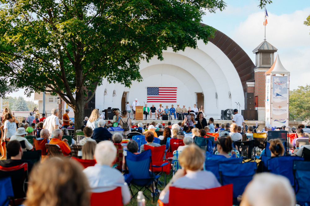 Sturgis Falls Overman Park Bandshell, Cedar Falls | Sturgis Falls Celebration is June 24-26, 2016